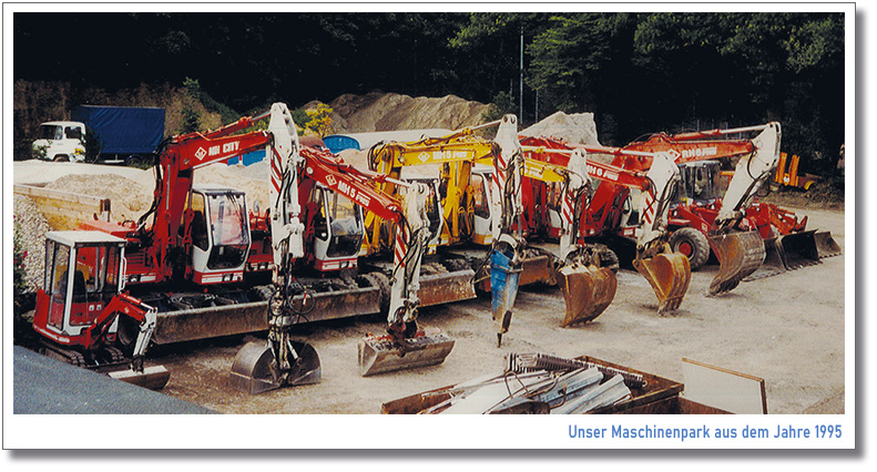 Maschinenpark 1995
